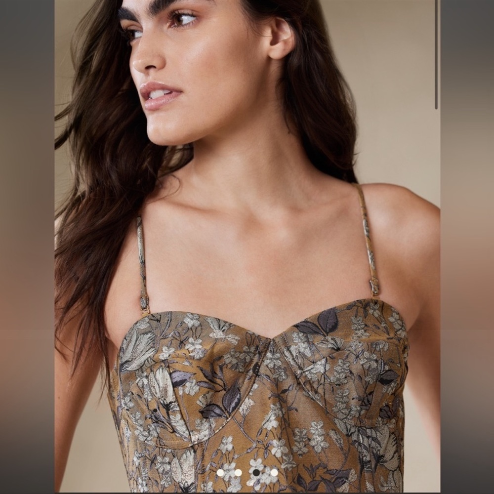 Banana Republic Women’s CORA BROCADE Mini Dress Sz 8